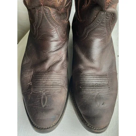 Cowboy Boots Brown Men's Size 8.5D Cody James Xero Gravity - Picture 7 of 12